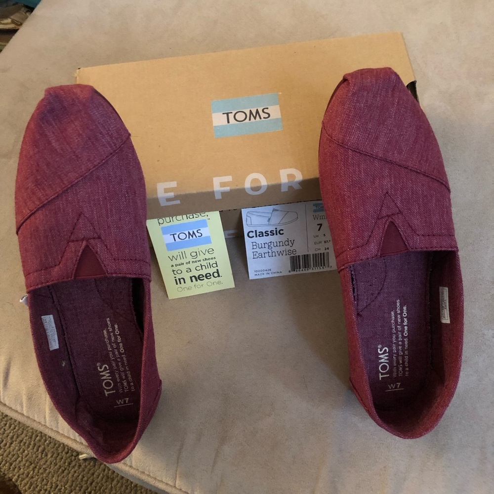 TOMS - Classic - Burgundy